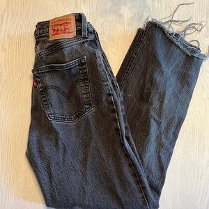 Ribcage distressed jeans
